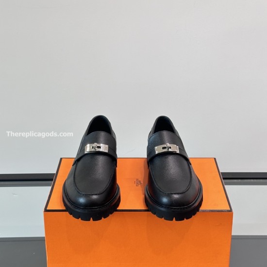 Replica ICONE LOAFERS IN BLACK - H216 UK replica ICONE LOAFERS IN BLACK - H216 UK