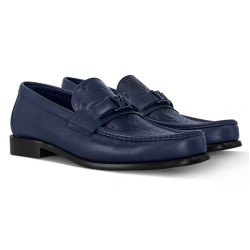 MAJOR LOAFERS IN NAVY BLUE - LV876 UK