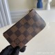 replica M62650 KEY POUCH DAMIER EBENE COATED CANVAS IN BROWN UK