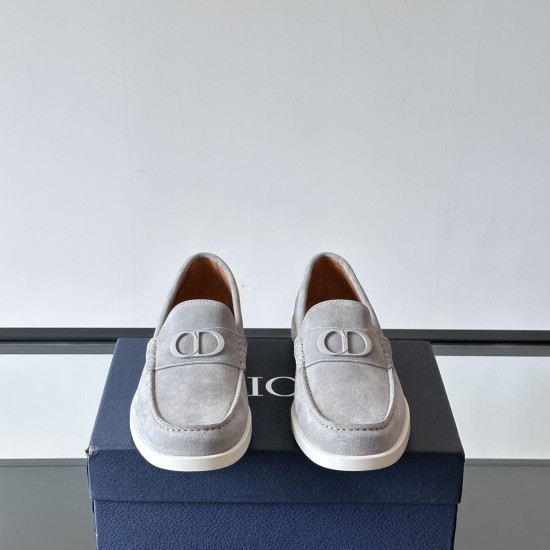 replica GRANVILLE LOAFER GRAY SUEDE - CD401 UK