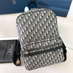 SAFARI BACKPACK BEIGE AND BLACK OBLIQUE JACQUARD UK SAFARI BACKPACK BEIGE AND BLACK OBLIQUE JACQUARD UK