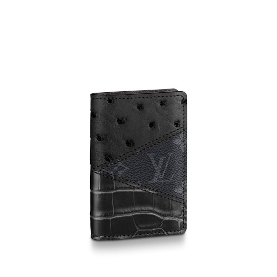 Replica Pocket Organizer Crocodile Leather N96274 Uk - 12828 - Buddha Luxury