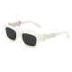 Replica Posey Sunglasses White - Sg57 Uk