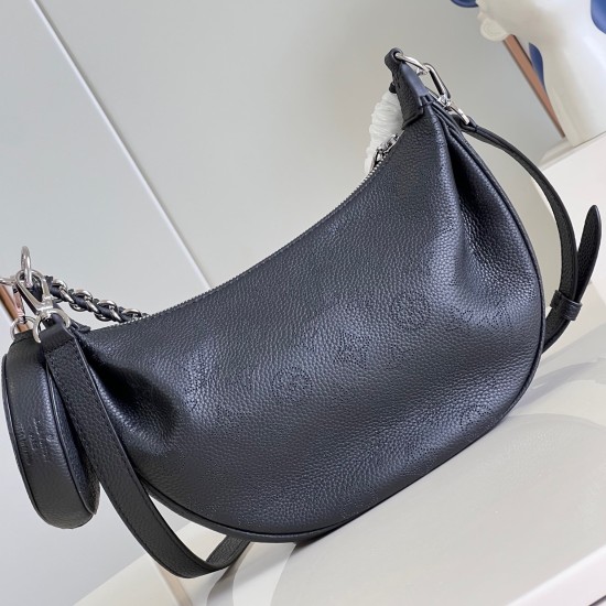 Replica L Women CrossBody and Shoulder Baia Pm Mahina Half-Moon Bag In Black M22819 Uk Replica Baia Pm Mahina Half-Moon Bag In Black M22819 Uk - 13975 - Buddha Luxury
