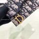 Replica Dior 14792 DFR#7507 Buddha Luxury Replica Saddle Flap Compact Zipped Card Holder Blue Di0R Oblique Jacquard Uk - 14792 - Buddha Luxury