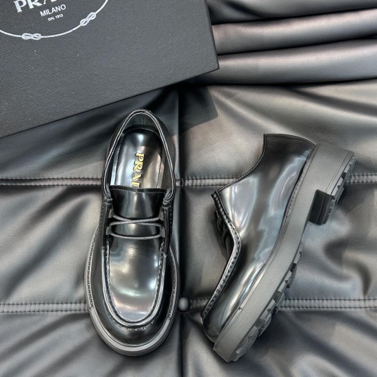 replica X RAF SIMON ROUND-TOE LACE-UP SHOES - PD141 UK