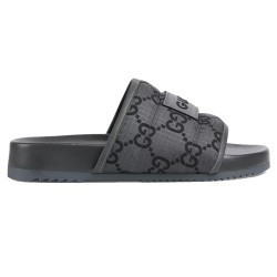 Men's Gg Slide Sandals In Grey - Gcs29 Uk