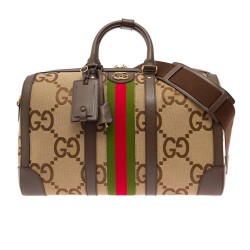 Savoy Small Duffle Bag Beige Uk