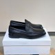 Replica M0Schin0 Leather Loafers Uk - 11250 - Buddha Luxury