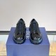 Replica COMBAT DERBY SHOE BLACK POLISHED CALFSKIN AND OBLIQUE JACQUARD - CD327 UK replica COMBAT DERBY SHOE BLACK POLISHED CALFSKIN AND OBLIQUE JACQUARD - CD327 UK