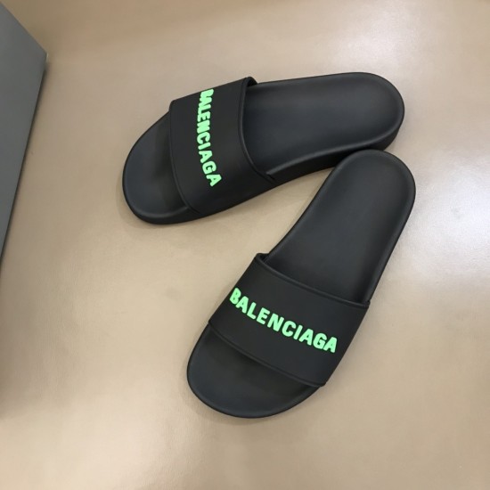 replica RUBBER LOGO POOL SLIDE SANDALS - BBS3 UK