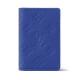 Replica L 12910 LFR#8002 Buddha Luxury Replica Pocket Organizer Blue Embossed Taurillon Monogram Cowhide Leather M82560 Uk - 12910 - Buddha Luxury