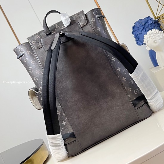 Replica L Men Backpacks Christopher Mm Backpack Black Brushed Monogram Cowhide Leather M11521 Uk Replica L Men Backpacks Christopher Mm Backpack Black Brushed Monogram Cowhide Leather M11521 Uk