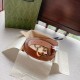 replica GG BUCKLE WIDE BELT BROWN LEATHER - B334 UK