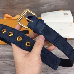 LV SIGNATURE 35MM BELT - B53 UK