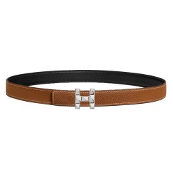 H Infini Belt Buckle &Amp; Reversible Leather Strap 24Mm - B388 Uk