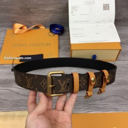 Signature Belt Monogram Brown - B232 Uk Signature Belt Monogram Brown - B232 Uk