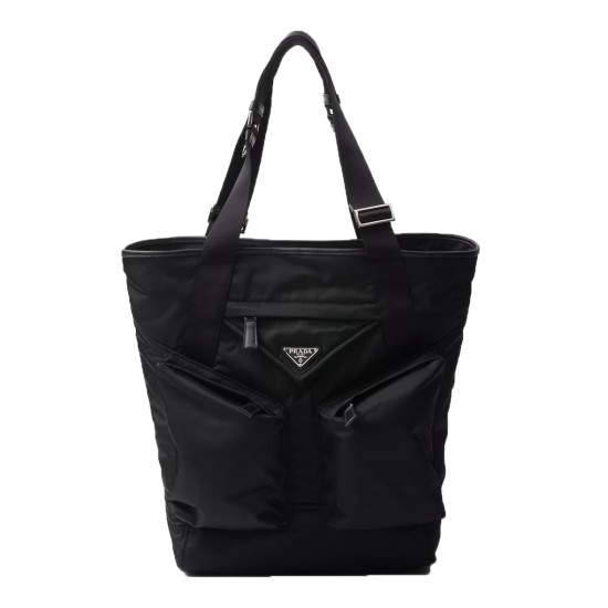 Replica Re-Nylon And Leather Tote Bag Uk - 15857 - Buddha Luxury