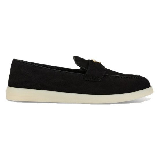 Replica SUEDE LOAFERS IN BLACK - PD194 UK replica SUEDE LOAFERS IN BLACK - PD194 UK