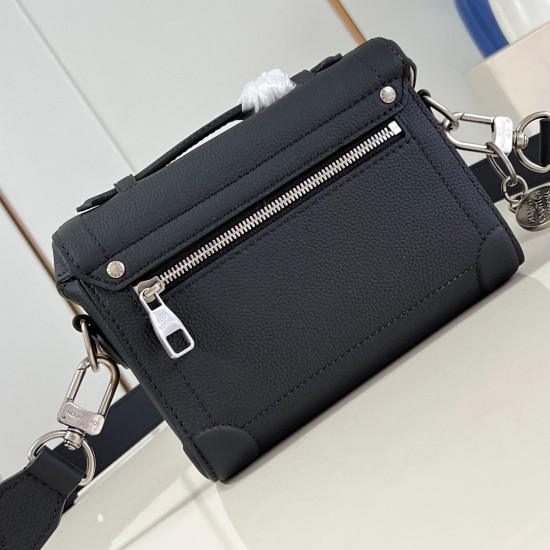 Replica L 15443 LFR#13415 Buddha Luxury Replica Soul Trunk Black Lv Colorado Cowhide Leather M11516 Uk - 15443 - Buddha Luxury