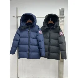 Canada Goose Men's Dual-Color Hooded Puffer Coat
