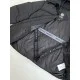 Canada Goose Men's Hooded Quilted Puffer Coat - Dual Color Display Canada Goose Men's Hooded Quilted Puffer Coat in Beige and Dark Grey hanging on display