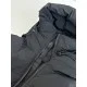 Canada Goose Men's Hooded Quilted Puffer Coat - Dual Color Display Canada Goose Men's Hooded Quilted Puffer Coat in Beige and Dark Grey hanging on display