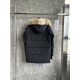 Canada Goose Men's Mens Black Parka Coat Back View Canada Goose Men's mens black parka coat back view