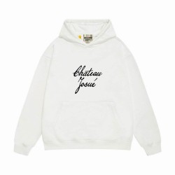 Gallery Dept Chateau Josué White Graphic Pullover Hoodie