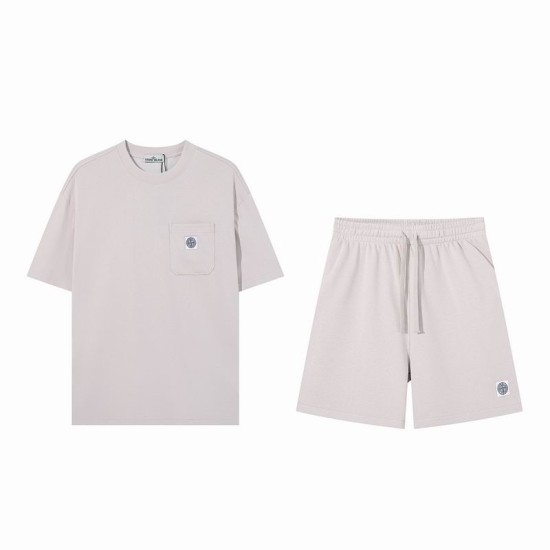 Replica Stone Island T-Shirt & Short Set 3