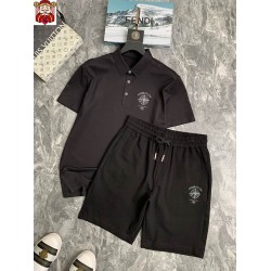 Stone Island T-Shirt &Amp; Short Set 4
