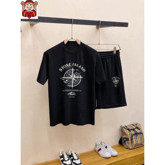 Replica Stone Island T-Shirt  Short Set 7 - 17980 - Buddha Luxury