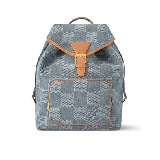 Replica Montsouris Backpack Damier Leather M40708 Uk - 13852 - Buddha Luxury