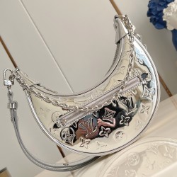 Loop Bag Silver Monogram Embossed Coated Canvas M11833 Uk Loop Bag Silver Monogram Embossed Coated Canvas M11833 Uk