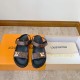 Replica SUNSET COMFORT SANDALS IN BROWN - LVS66 UK replica SUNSET COMFORT SANDALS IN BROWN - LVS66 UK