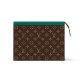Replica L Men Clutch and pouch Pochette Voyage Mm Borneo Green M12816 Uk Replica L Men Clutch and pouch Pochette Voyage Mm Borneo Green M12816 Uk