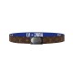 Replica X NBA 3 STEPS 40MM REVERSIBLE MONOGRAM CANVAS BELT - B165 UK replica X NBA 3 STEPS 40MM REVERSIBLE MONOGRAM CANVAS BELT - B165 UK