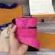Replica INITIALES 40MM REVERSIBLE BELT PINK - B176 UK replica INITIALES 40MM REVERSIBLE BELT PINK - B176 UK