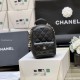 replica MINI BACKPACK BLACK GRAINED SHINY CALFSKIN & GOLD-TONE METAL AP3753 UK