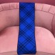 replica VINTAGE CHECK WOOL SCARF IN BLUE UK