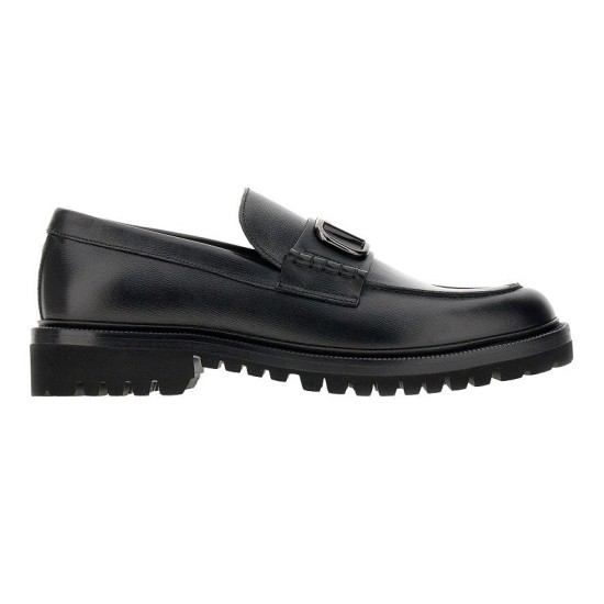 Replica GARAVANI VLOGO SIGNATURE LEATHER LOAFERS - VL165 UK replica GARAVANI VLOGO SIGNATURE LEATHER LOAFERS - VL165 UK