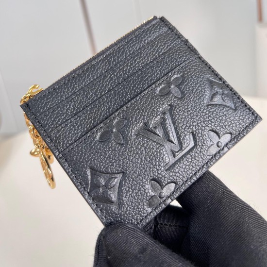 Replica FLORA CARD HOLDER BLACK MONOGRAM EMPREINTE M82639 UK replica FLORA CARD HOLDER BLACK MONOGRAM EMPREINTE M82639 UK