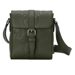 Jumbo Gg Small Messenger Bag Dark Green Leather Uk