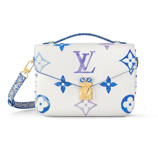 Replica L 14038 LFR#7667 Buddha Luxury Replica Pochette Metis Mm Handbag In White And Blue M23055 Uk - 14038 - Buddha Luxury