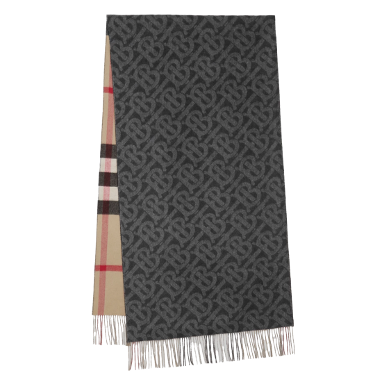 Replica Scarf Reversible Monogram And Check Uk