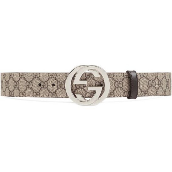 Replica Gucci 14565 GFR#1702 Buddha Luxury Replica Gg Supreme Belt With G Buckle - B45 Uk - 14565 - Buddha Luxury