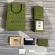 replica GG MARMONT CARD CASE BLACK METAL-FREE TANNED LEATHER UK