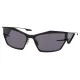 Givenchy Men's Men Sunglasses Black Front View Front three-quarter view of Givenchy Men's men sunglasses in black with geometric frames