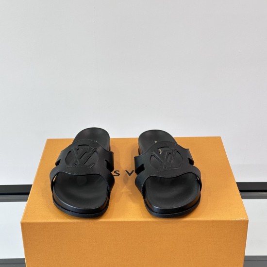 replica ISOLA FLAT COMFORT MULES IN BLACK - LVS92 UK