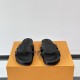replica ISOLA FLAT COMFORT MULES IN BLACK - LVS92 UK